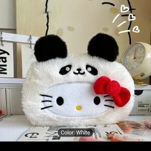 Hello Kitty Panda Plushie Pouch